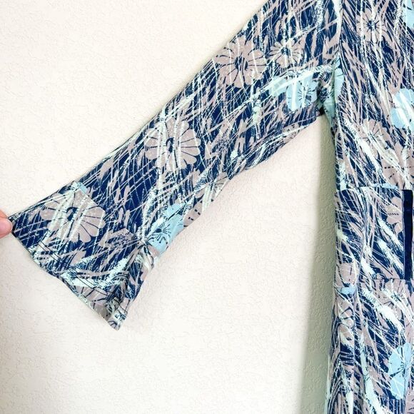 Stetson Multi-Color Floral 3/4 Sleeve Dress, Size Small - Picture 3 of 5